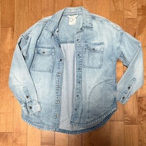 Light Blue Denim Jean Jacket